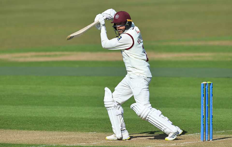 Luke Procter steers into the covers