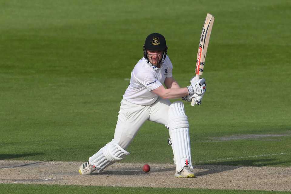 Ben Brown bottom-hands into the covers