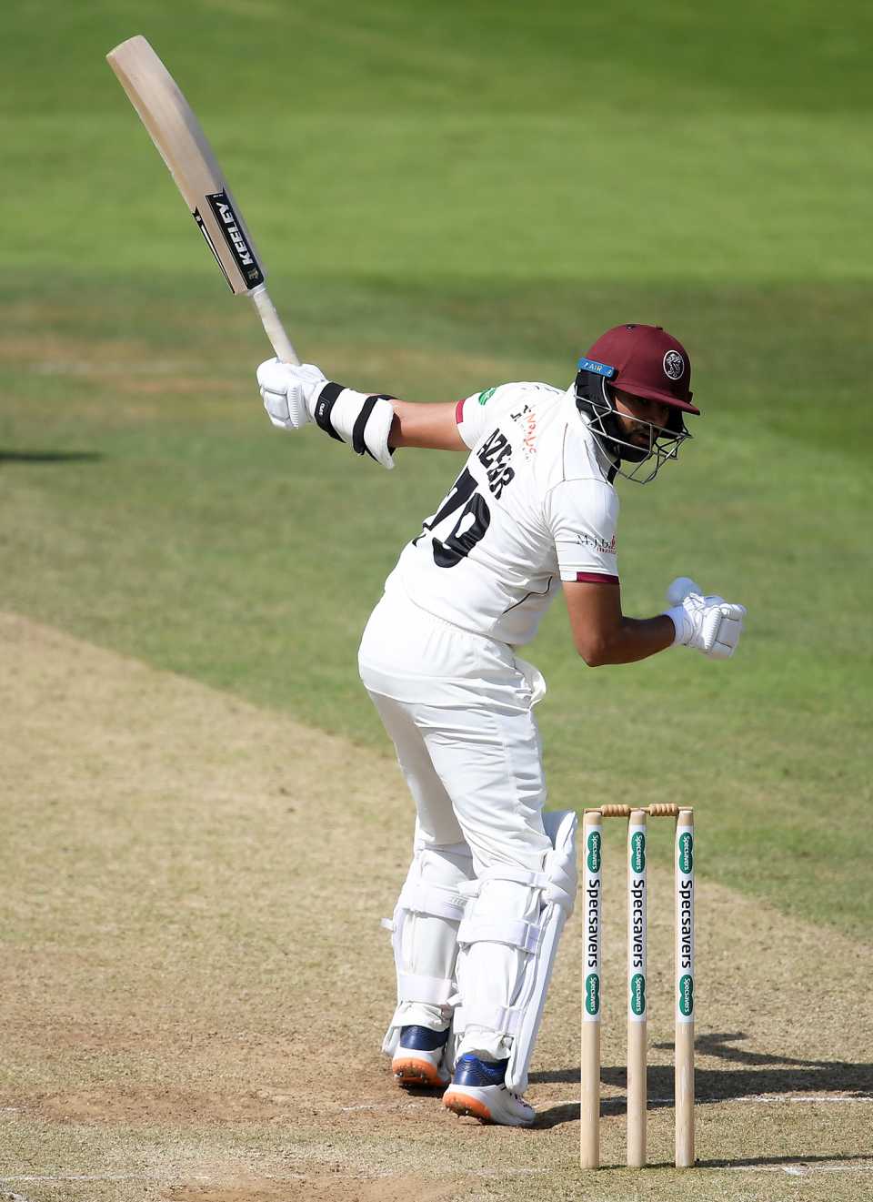Azhar Ali batting for Somerset, Somerset v Hampshire, Specsavers County Championship Division One, 1st day, Taunton, England, July 02, 2019