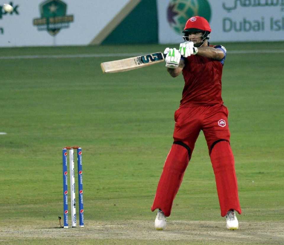 Haider Ali cracks one away through the off side, Central Punjab vs Northern, National T20 Tournament, Rawalpindi, September 30, 2021