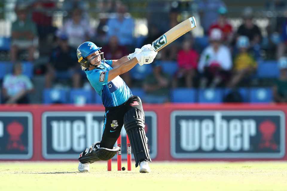 Bridget Patterson gave Strikers a strong finish