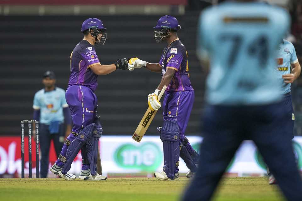 Hazratullah Zazai and Johnson Charles hammered 67 in 3.1 overs, Bangla Tigers vs Chennai Braves, Abu Dhabi T10, Zayed Cricket Ground, November 23, 2021