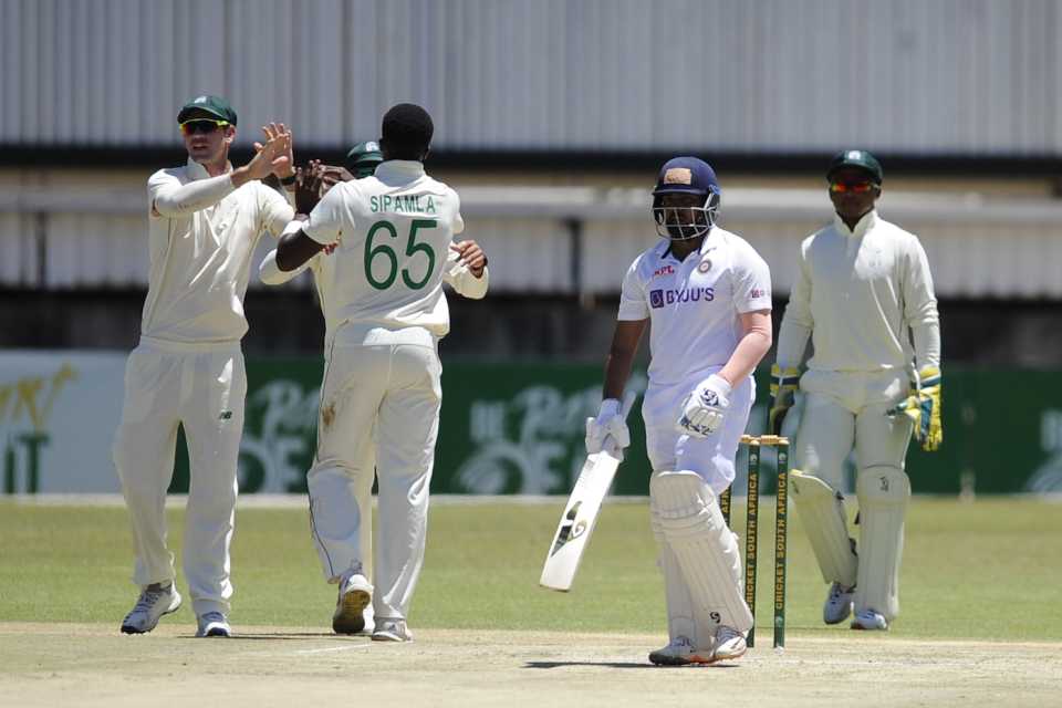 Lutho Sipamla removed Prithvi Shaw early, South Africa vs India, 3rd unofficial Test, Bloemfontein, 2nd day, December 7, 2021
