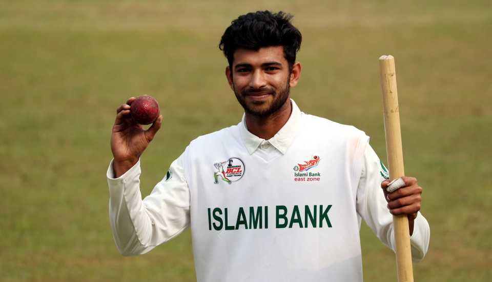 Nayeem Hasan starred with both bat and ball
