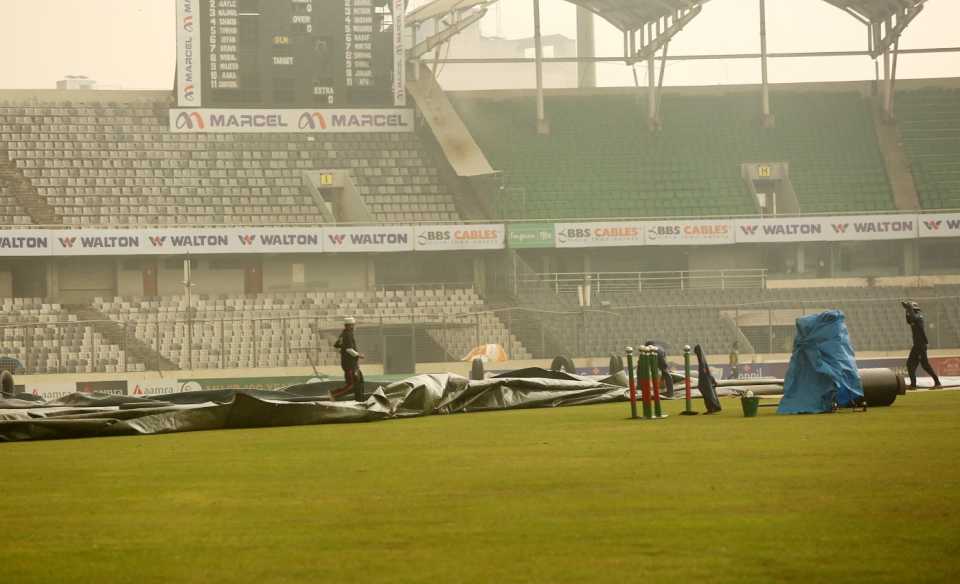 The match between Sylhet Sunrisers and Fortune Barishal was abandoned due to rain, Sylhet Sunrisers vs Fortune Barishal, BPL 2021-22, Mirpur, February 4, 2022