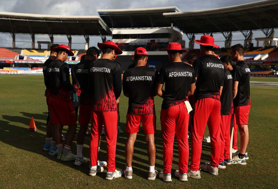 Afghanistan were losing semi-finalists at the Under-19 World Cup, England vs Afghanistan, ICC Under-19 World Cup semi-final, Antigua, February 1, 2022