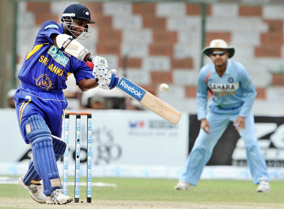 Sanath Jayasuriya on his way to a hundred, India v Sri Lanka, Super Four, Asia Cup, Karachi, July 3, 2008