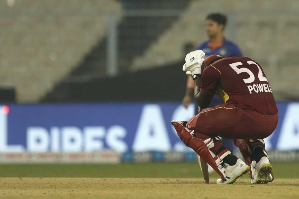Rovman Powell's 36-ball 68 went in vain, India vs West Indies, 2nd T20I, Kolkata, February 18, 2022