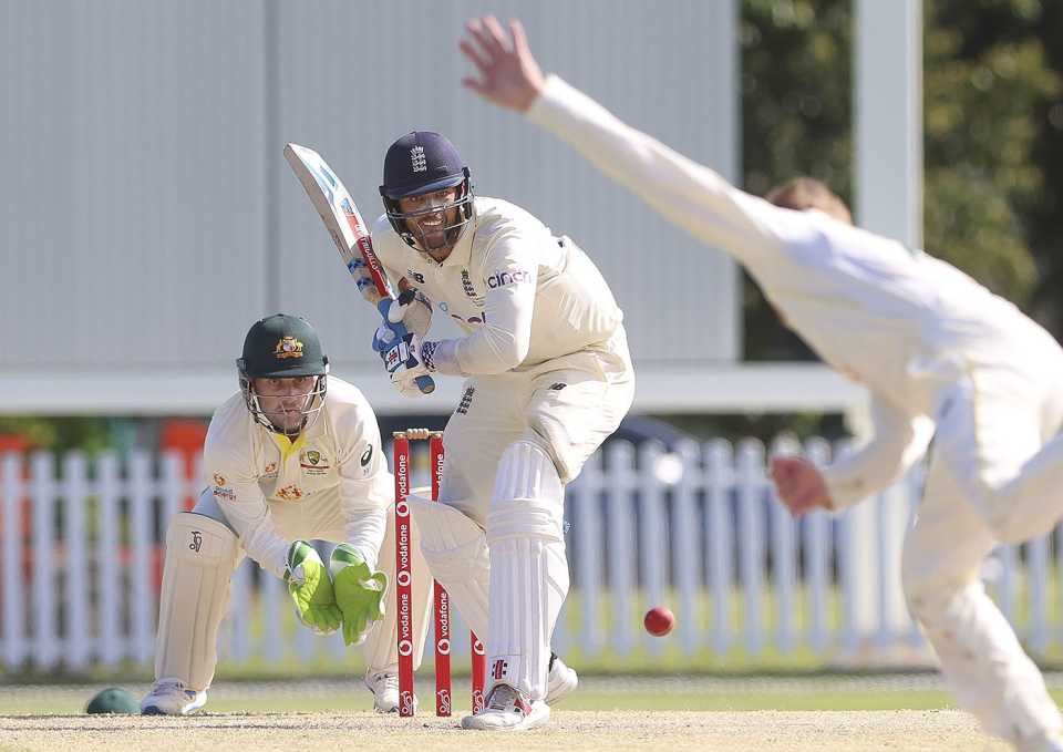 Ben Foakes made a half-century against Australia A in December