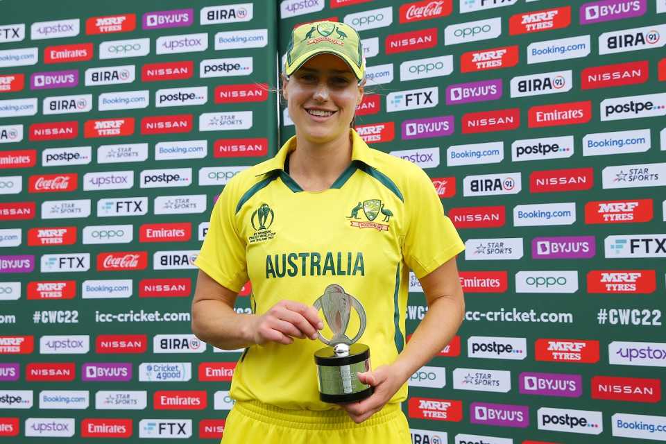 Ellyse Perry scored a half-century and picked an early wicket