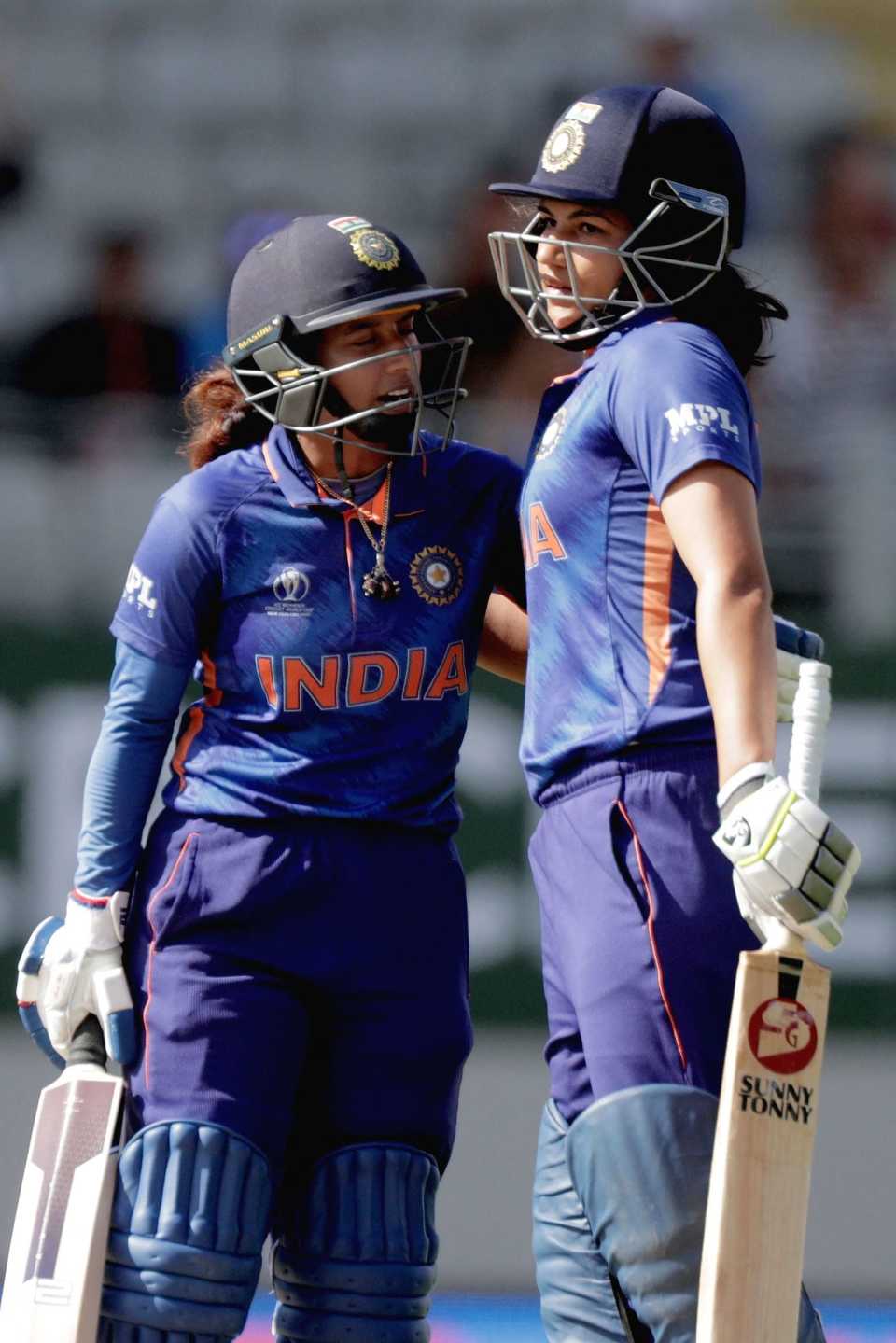 Mithali Raj and Yastika Bhatia added 130 for the third wicket, Australia vs India, Women's World Cup 2022, Auckland, March 19, 2022