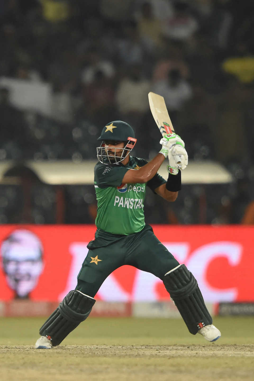 Babar Azam cracks the ball over backward point, Pakistan vs Australia, 2nd ODI, Lahore, March 31, 2022