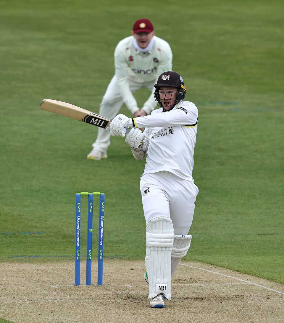 James Bracey played pretty much a lone hand for Gloucestershire