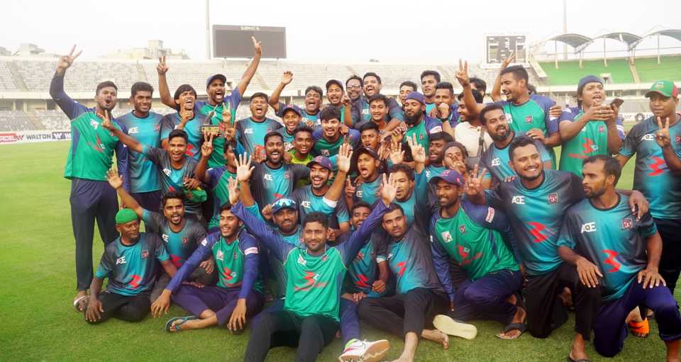 Sheikh Jamal Dhanmondi Club won their maiden DPL title after beating defending champions Abahani Limited
