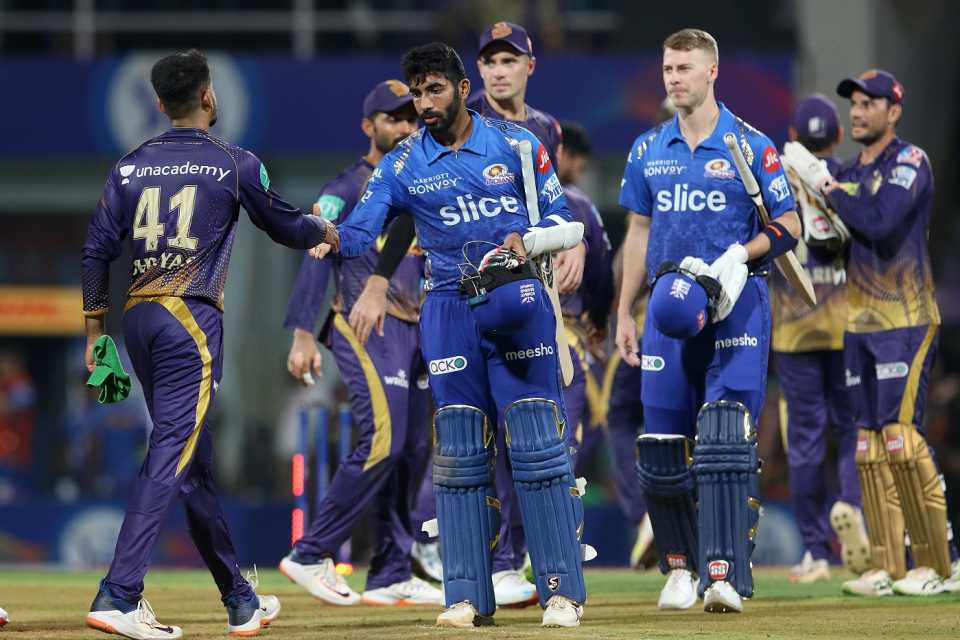 Knight Riders pulled off a 52-run win despite Bumrah's brilliance with the ball