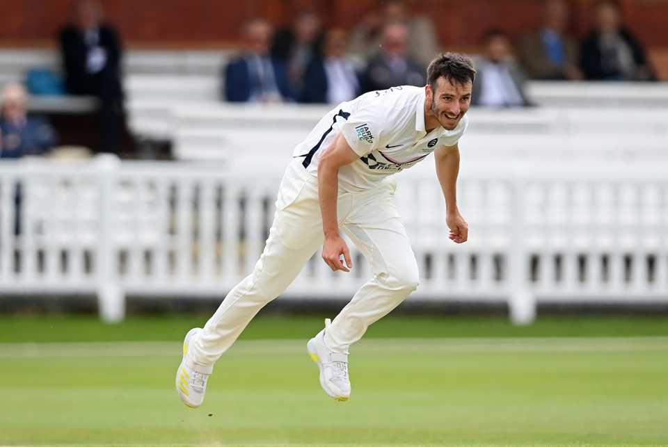 Toby Roland-Jones has started the season brightly, Middlesex vs Durham, LV= Insurance Championship, Division Two, Lord's, May 20, 2022