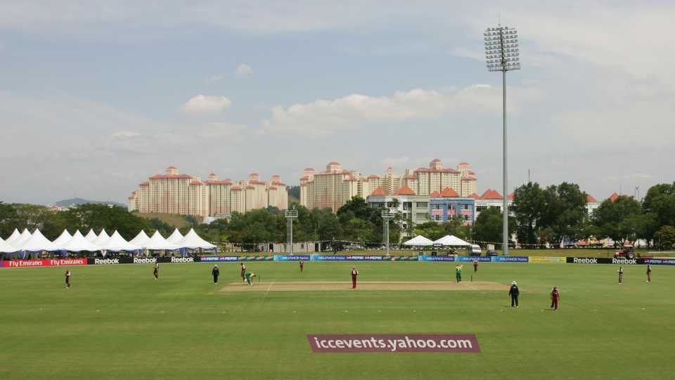 A general view of Kinrara Academy Oval, West Indies vs South Africa, Under-19 World Cup 2008, Group B, Kuala Lumpur, February 18, 2002