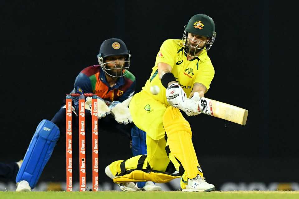 Matthew Wade guided Australia to victory from a tricky position against Sri Lanka, Sri Lanka vs Australia, 2nd T20I, Colombo, June 8, 2022
