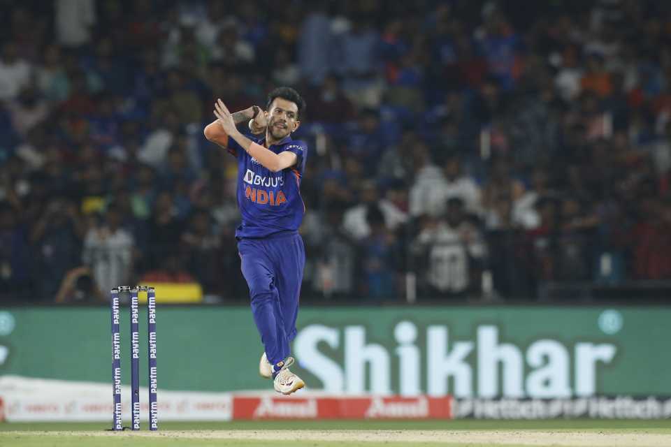 Yuzvendra Chahal did pick up a wicket, but also conceded 49 runs from his four overs
