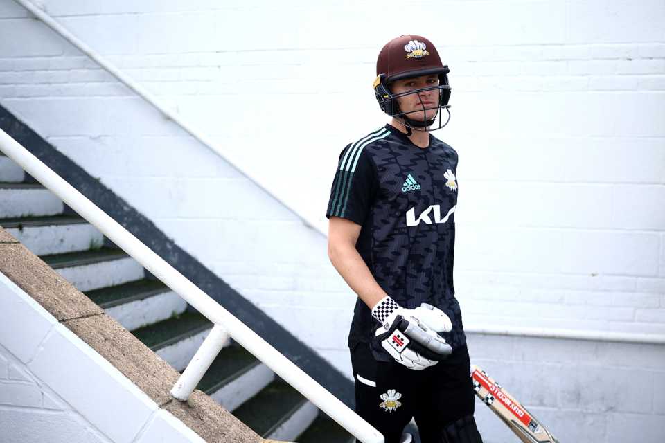 Ben Geddes is leading a much-weakened Surrey team, Surrey v Somerset, Kia Oval, Royal London Cup, August 17, 2022