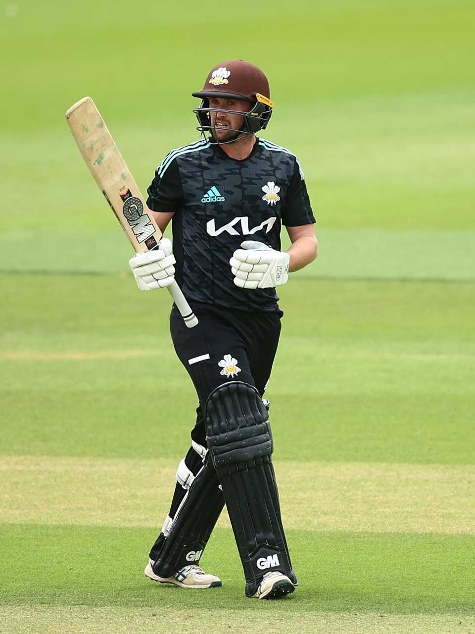 Cameron Steel made a sprightly half-century, Surrey vs Gloucestershire, Royal London Cup, Kia Oval, August 19, 2022