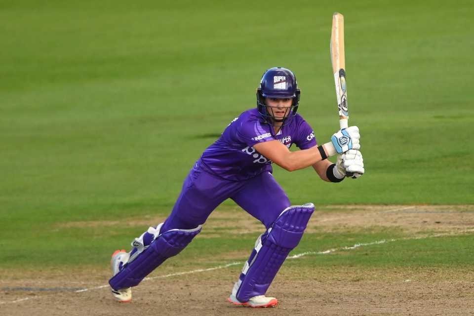Laura Wolvaardt scored 40 off 38 deliveries but failed to take her side over the line this time around, Welsh Fire vs Northern Superchargers, Women's Hundred, Cardiff, August 26, 2022