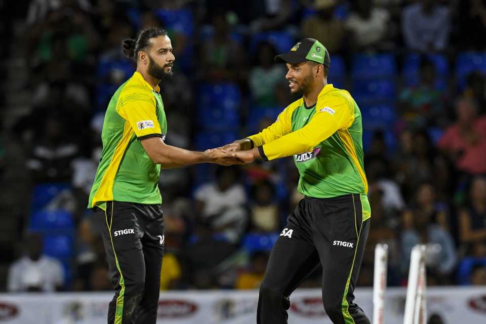 Imad Wasim picked up a couple of crucial wickets against Patriots, Jamaica Tallawahs vs St Kitts and Nevis Patriots, CPL 2022, Basseterre, August 31, 2022