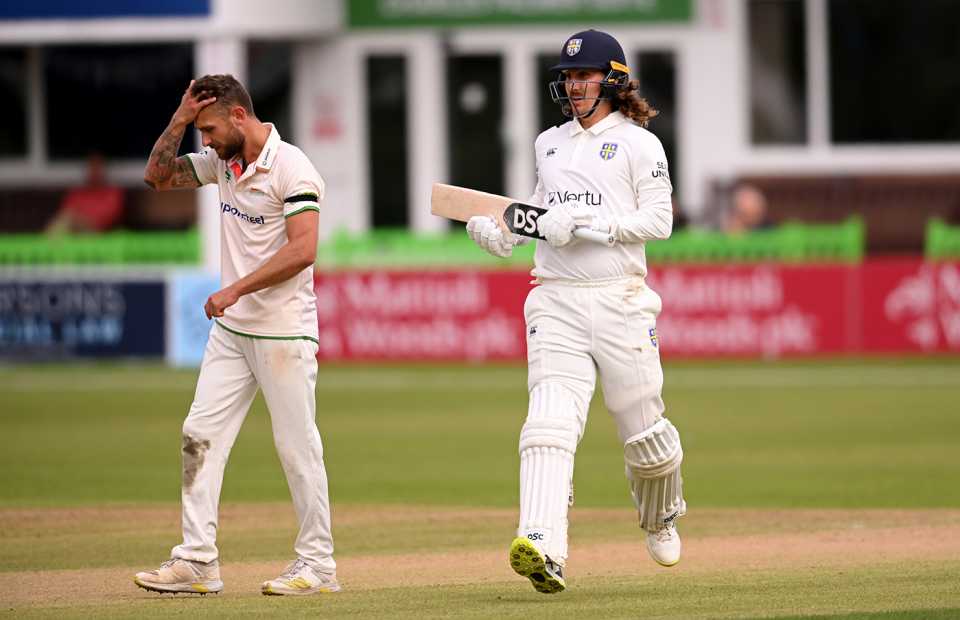 Nic Maddinson saw Durham over the line, Leicestershire vs Durham, County Championship, Division Two, Grace Road, September 15, 2022