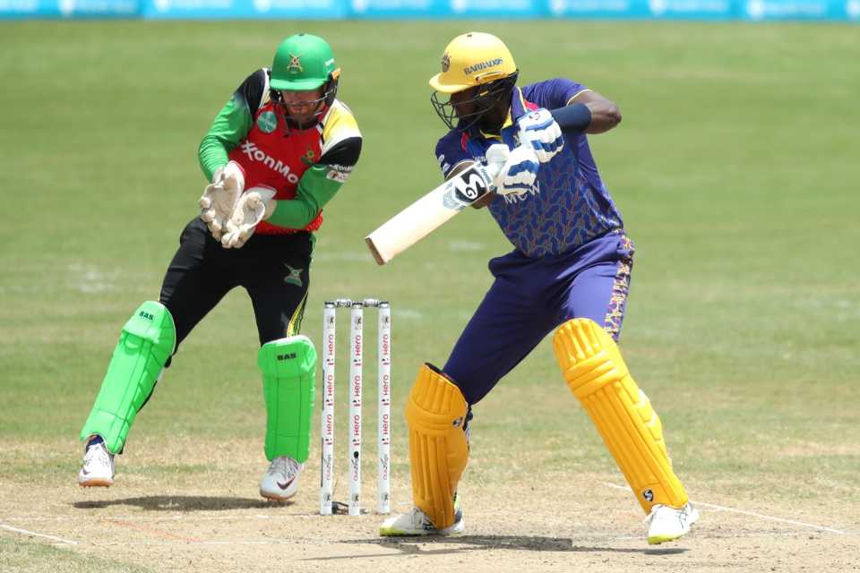 Jason Holder's unbeaten 40 lifted Barbados Royals to a respectable total