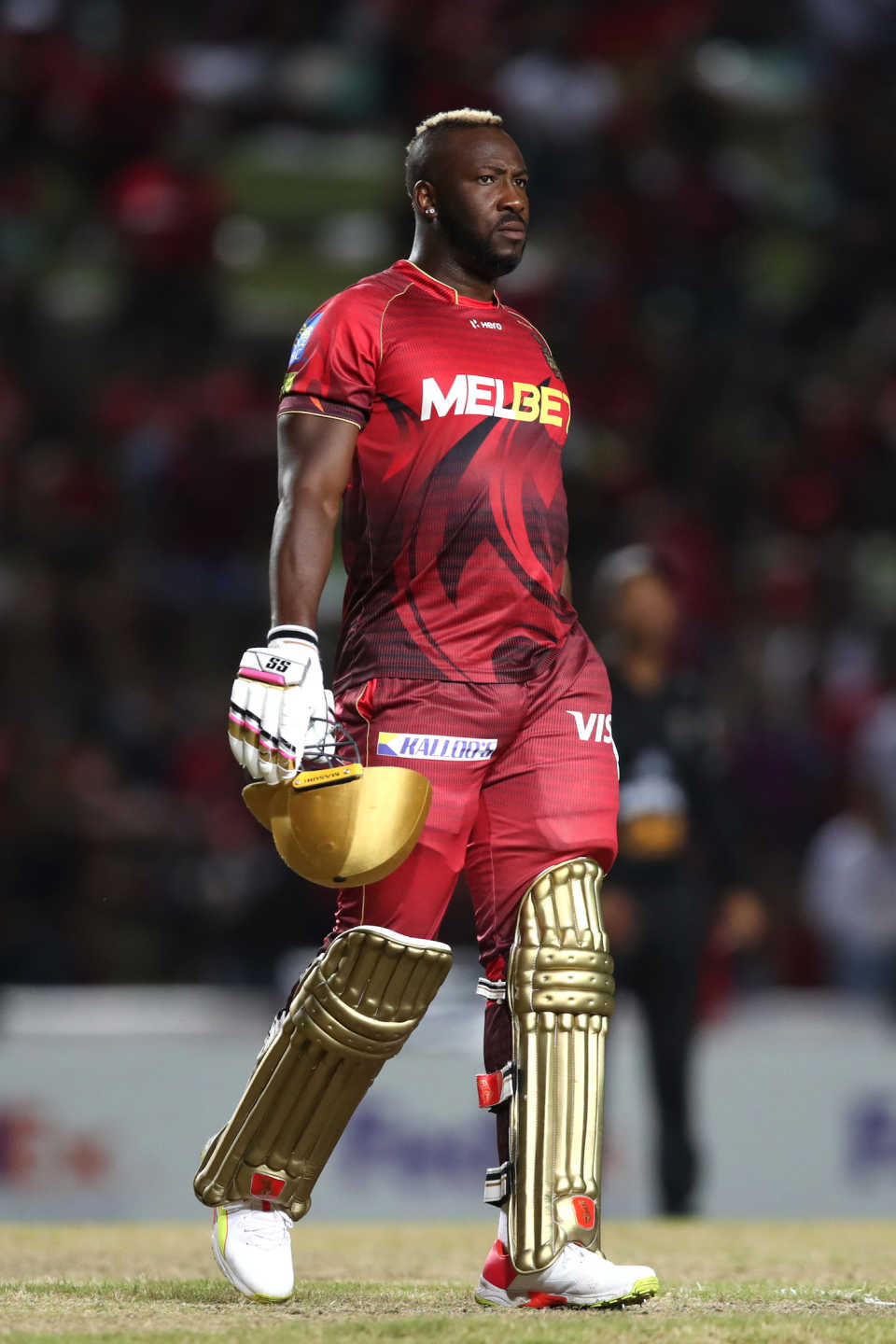 Andre Russell went 4, 6, 6 in the last three balls but it wasn't enough
