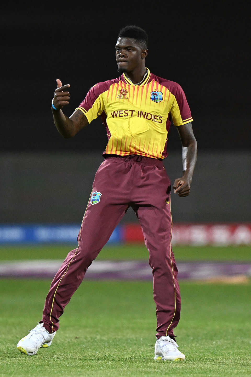 Alzarri Joseph finished with 4 for 16, West Indies vs Zimbabwe, T20 World Cup, Hobart, October 19, 2022