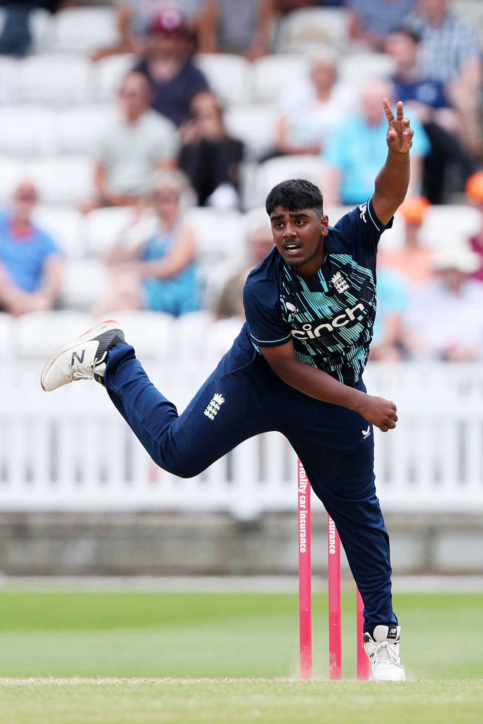 Rehan Ahmed was making his Lions debut, England Lions vs South Africa, tour match, Taunton, July 12, 2022