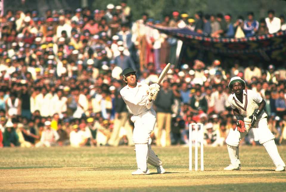 Majid Khan made a 24-ball 34, Pakistan vs West Indies, 2nd ODI, Sialkot, December 5, 1980