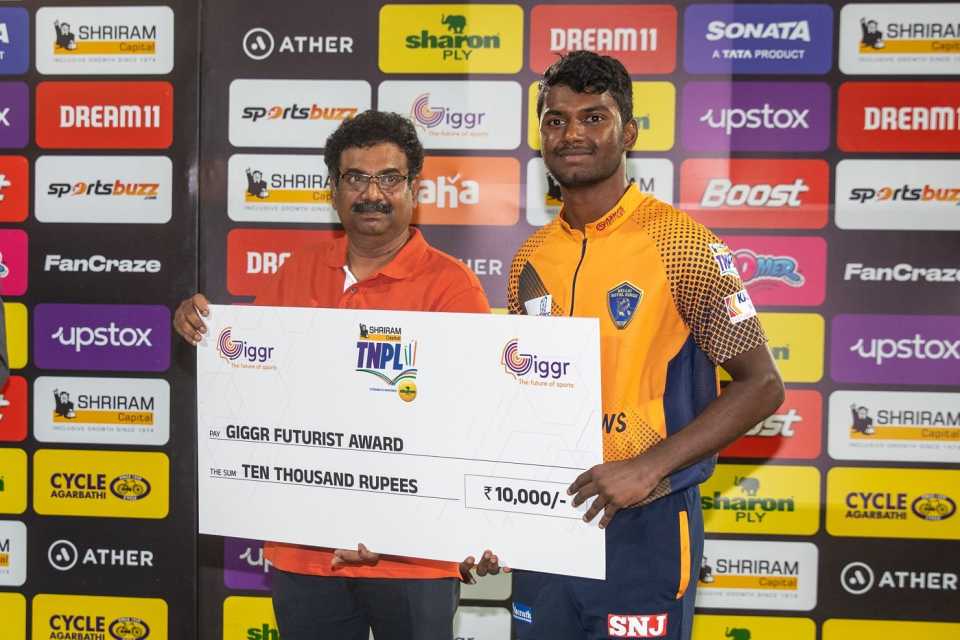 Nellai Royal Kings' G Ajitesh was among the breakout stars of TNPL 2022