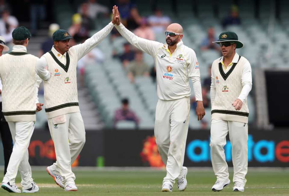 Nathan Lyon took his 450th Test wicket
