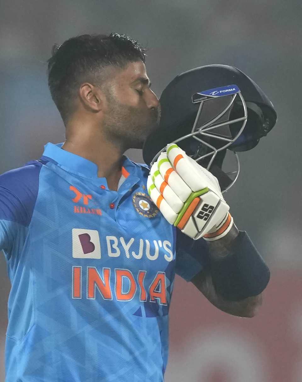 Suryakumar Yadav completed another century in fewer than 50 balls, India vs Sri Lanka, 3rd T20I, Rajkot, January 7, 2023