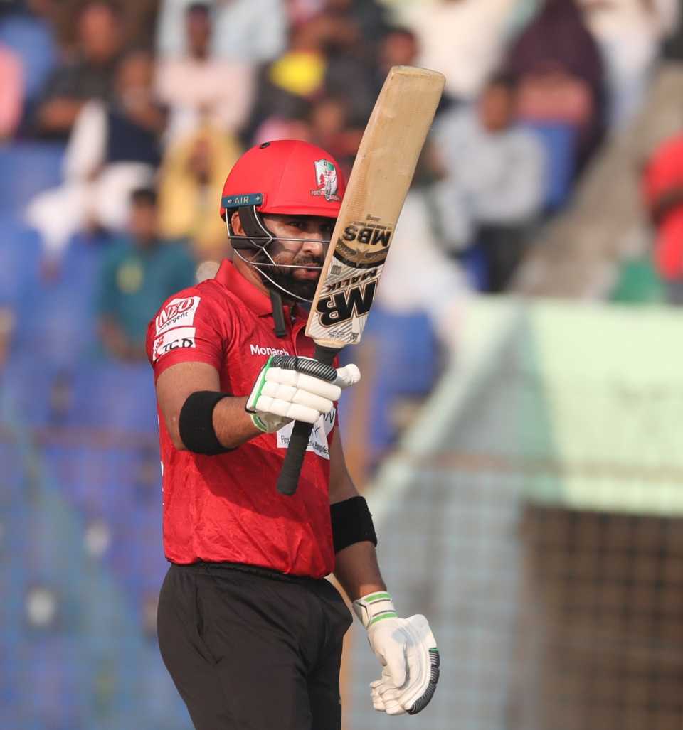 Iftikhar Ahmed hit a 25-ball half-century