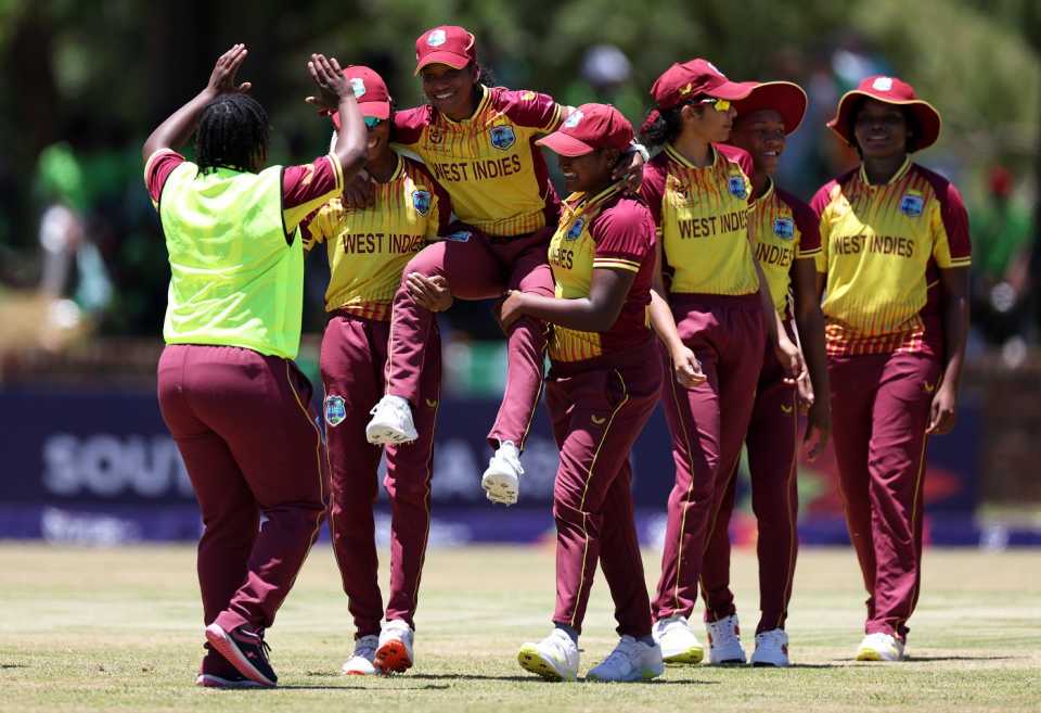 Zaida James hit a half-century and took a four-for, West Indies vs Ireland, Group C, Under-19 Women's World Cup, Potchefstroom, January 15, 2023