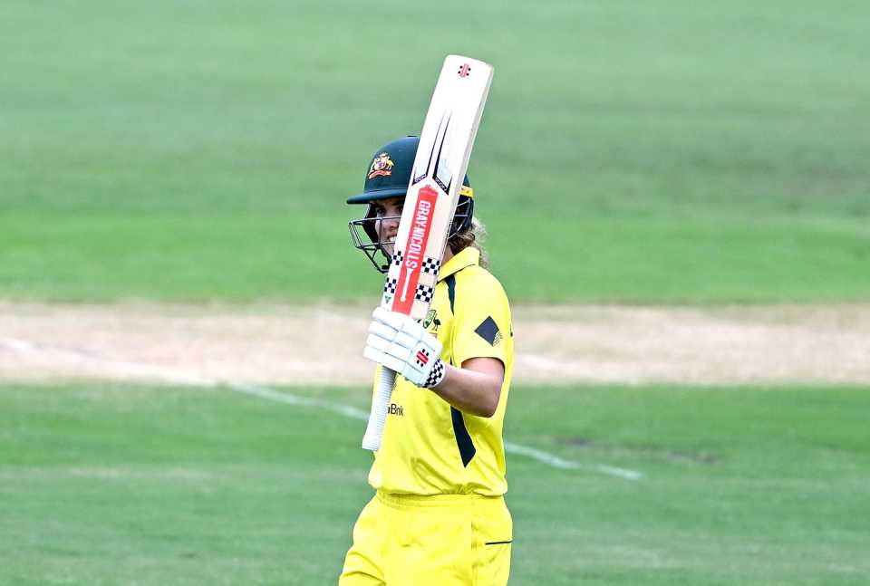 Phoebe Litchfield marked her ODI debut in style, Australia vs Pakistan, 1st ODI, Allan Border Field, January 16, 2023