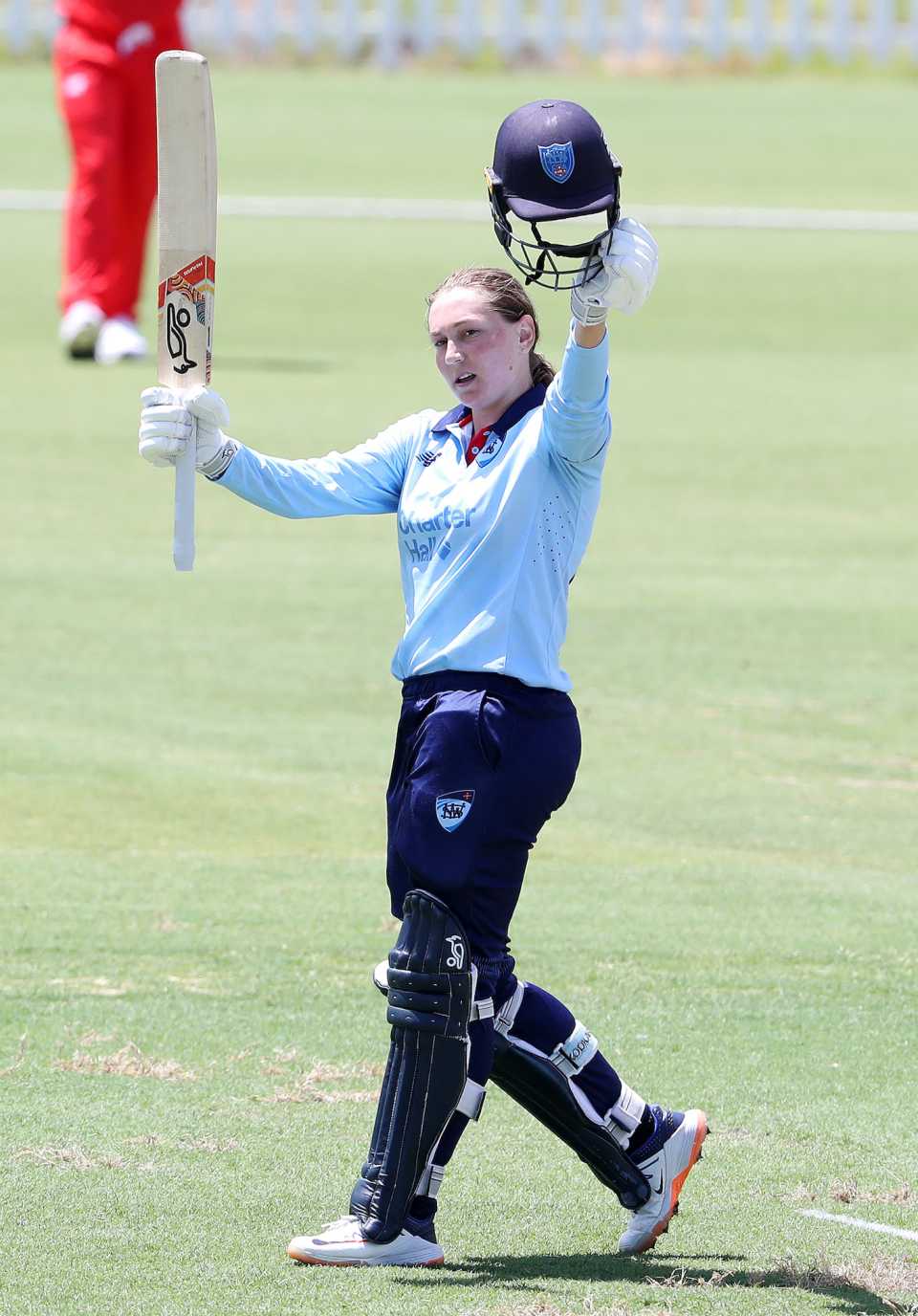 Anika Learoyd's century gave NSW a good total but it wasn't enough, South Australia vs New South Wales, WNCL 2022-23, Adelaide, January 19, 2023