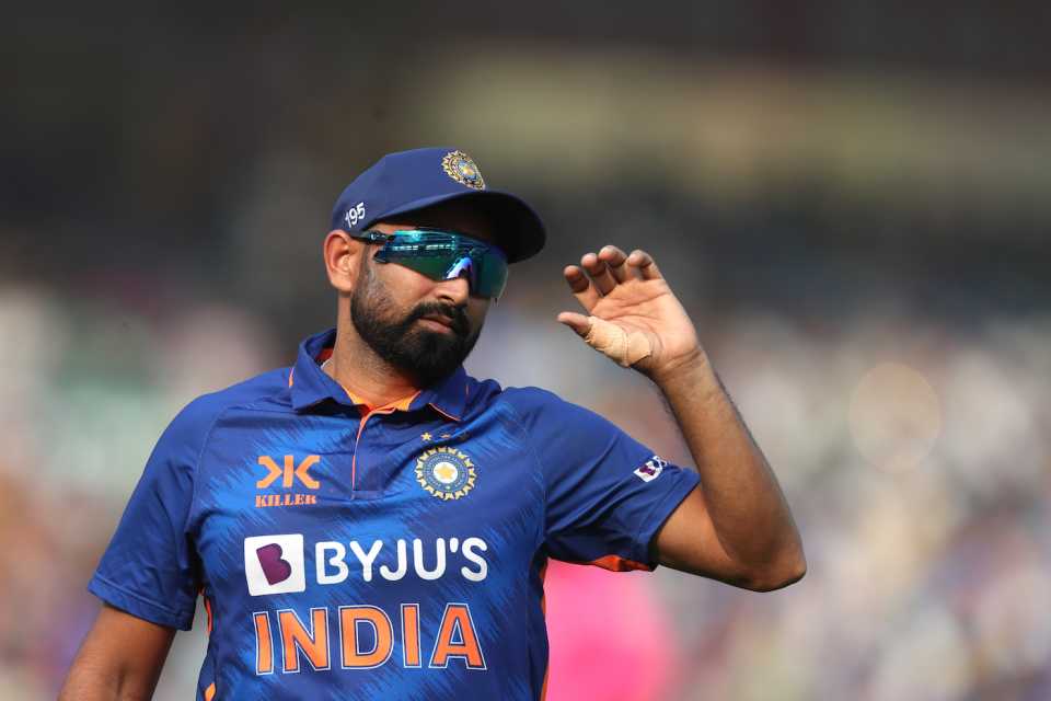 Mohammed Shami was the frontman in a special Indian bowling performance, India vs New Zealand, 2nd ODI, Raipur, January 21, 2023