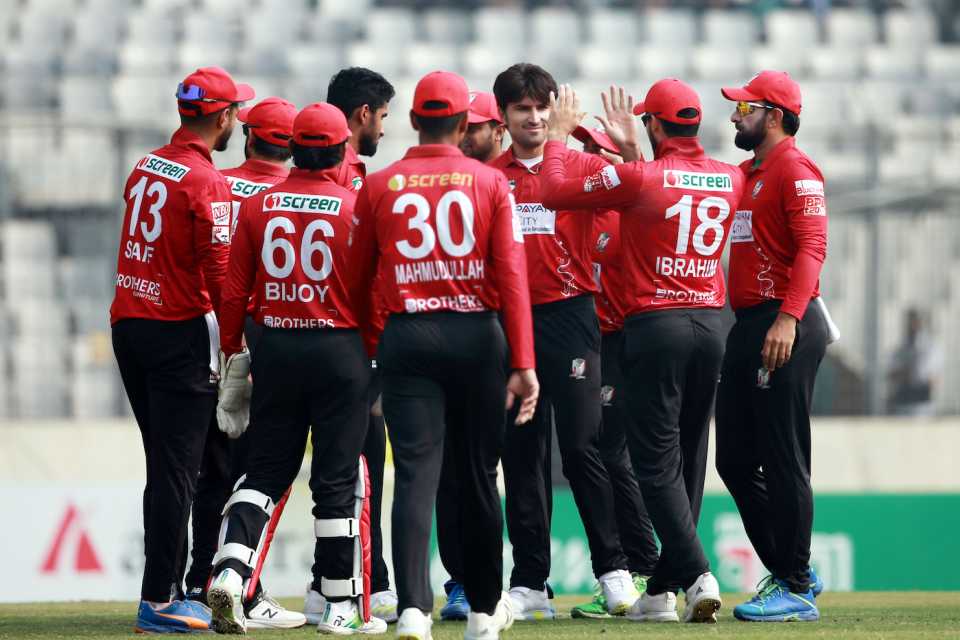 Mohammad Wasim picked up the first three wickets to fall, Sylhet Strikers vs Fortune Barishal, BPL 2023, Dhaka, January 24, 2023