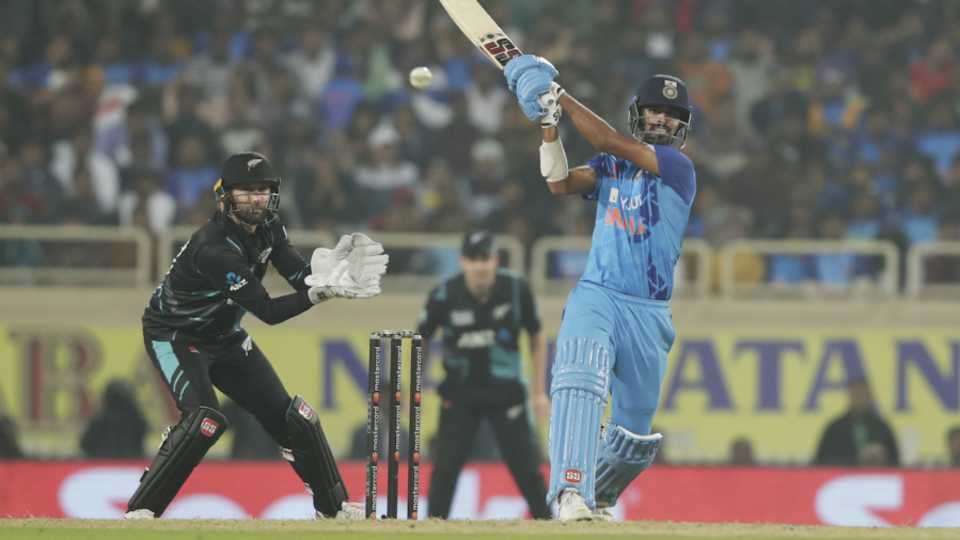 Washington Sundar slammed 50 off 28 balls in India's unsuccessful chase