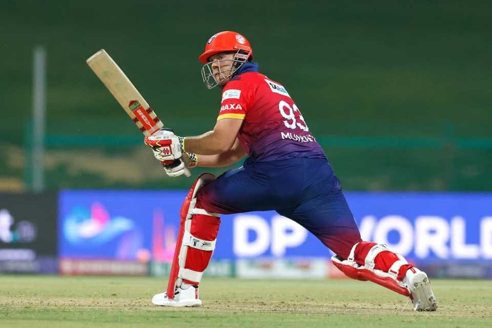 George Munsey's attack against spinners was effective, Abu Dhabi Knight Riders vs Dubai Capitals, ILT20, Abu Dhabi, January 30, 2023