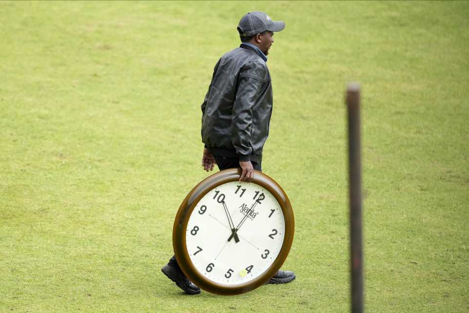 All eyes on the clock: every second counts for the fielding side between overs&nbsp;&nbsp;&bull;&nbsp;&nbsp;Associated Press