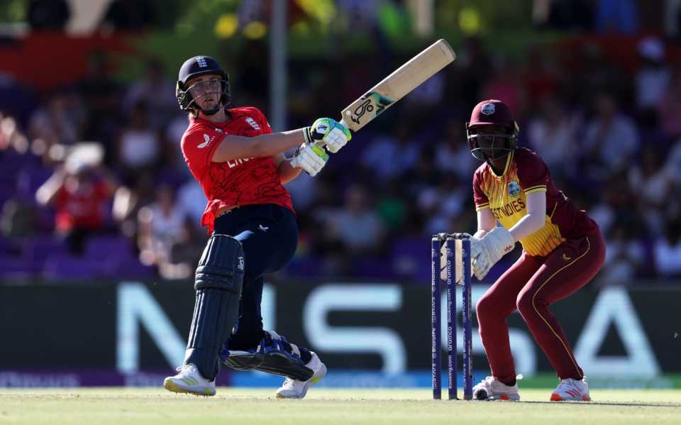 Nat Sciver-Brunt guided England to victory with an unbeaten 40, England vs West Indies, Women's T20 World Cup, Paarl, February 11, 2023