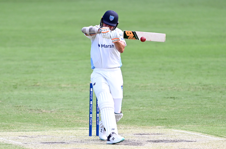 Ben Dwarshuis provided vital late runs for New South Wales