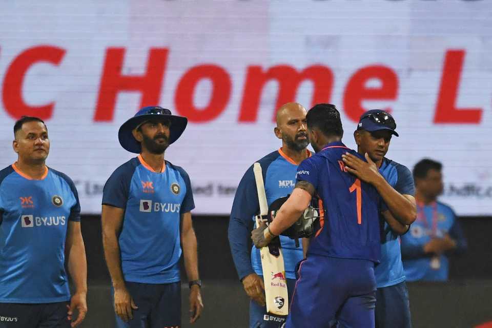 KL Rahul put in a big effort with a bat after a gap, and that clearly pleased the support staff, India vs Australia, 1st ODI, Mumbai, March 17, 2023