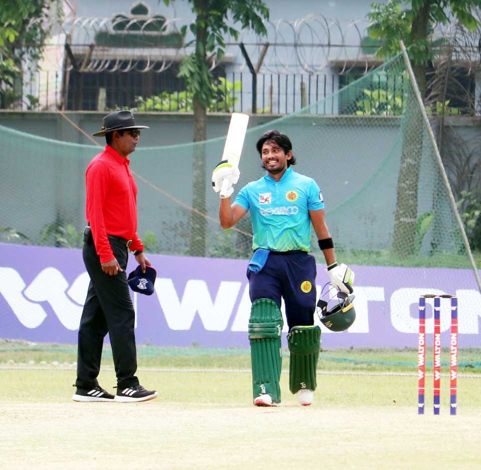 Anamul Haque struck 153 opening the batting, Abahani Limited vs Prime Bank Cricket Club, DPL 2023, Savar, April 4, 2023