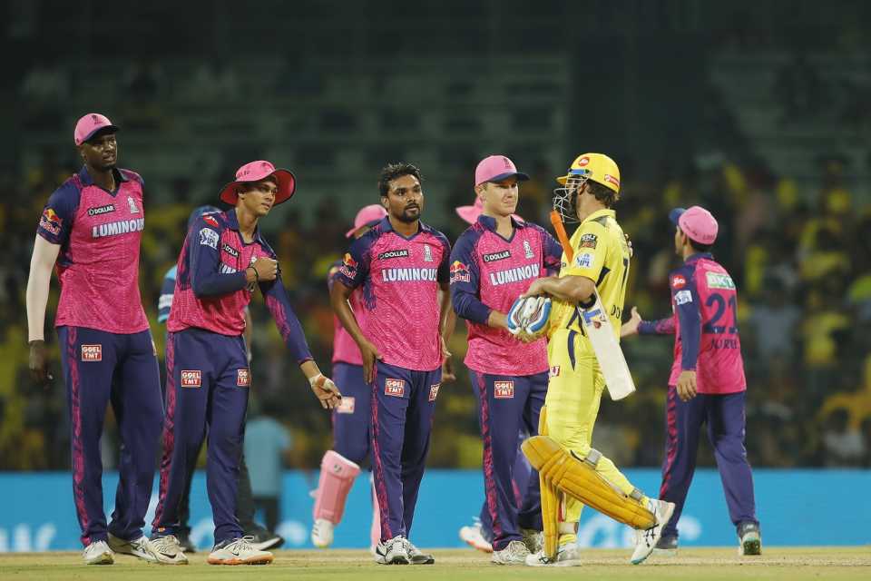 chennai super kings vs rajasthan royals timeline